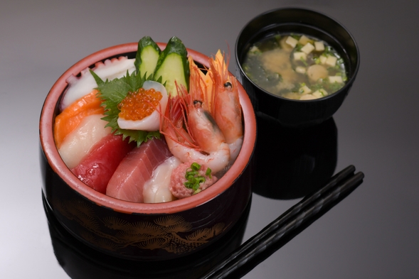     特選なんばん丼付プラン  【船元直送】